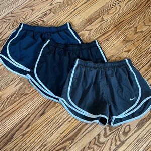 Bundle of 3 Nike dri-fit shorts